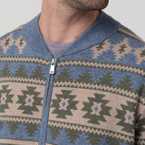 Sweater Poliéster Reciclado Hombre Aven Celeste Rockford