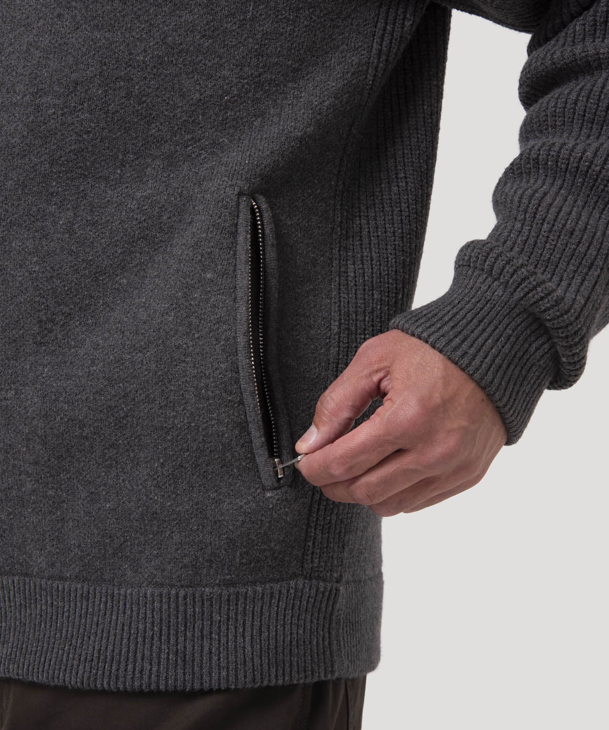 Sweater Poliéster Hombre Keld Gris Oscuro Rockford