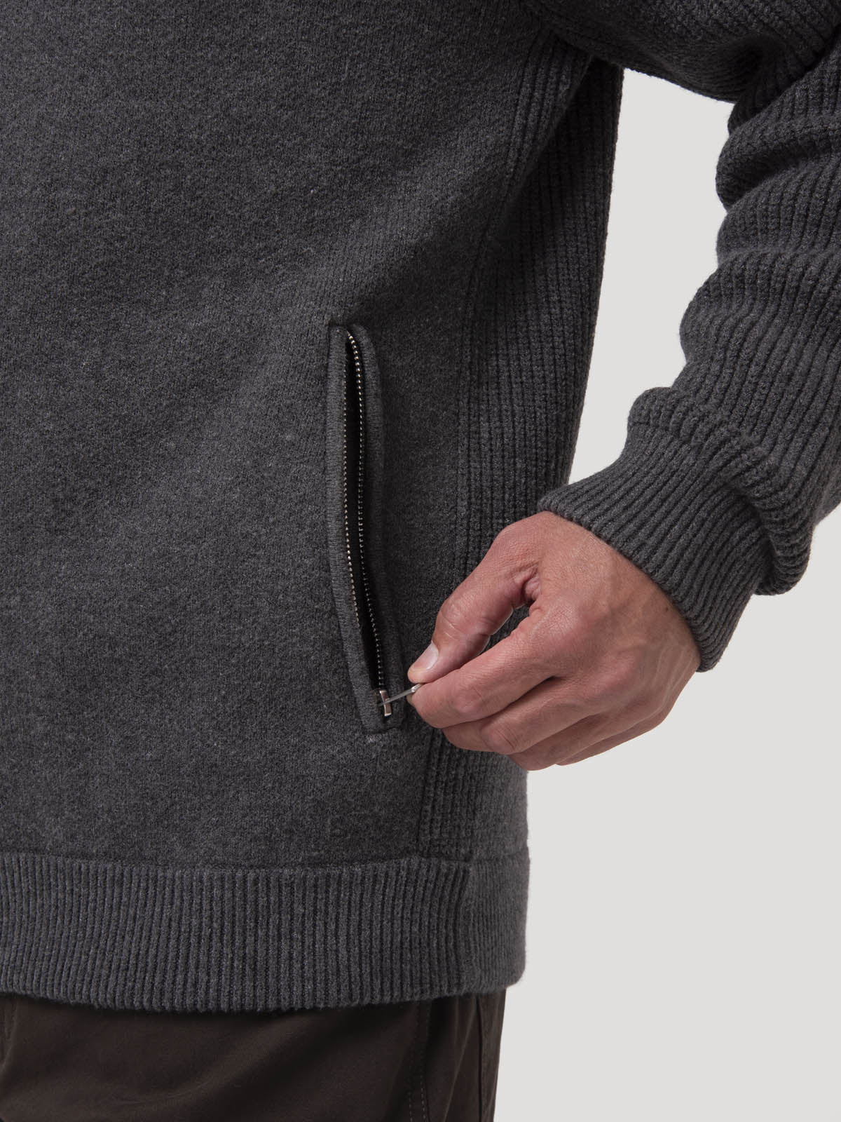 Sweater Poliéster Hombre Keld Gris Oscuro Rockford