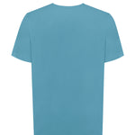 Polera Algodón Reciclado Hombre Essentpoc Celeste Rockford
