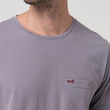 Polera Algodón Hombre Essentpoc Lila Rockford