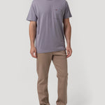 Polera Algodón Hombre Essentpoc Lila Rockford
