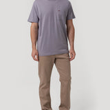 Polera Algodón Hombre Essentpoc Lila Rockford
