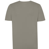 Polera Algodón Reciclado Hombre Essential Azul Rockford