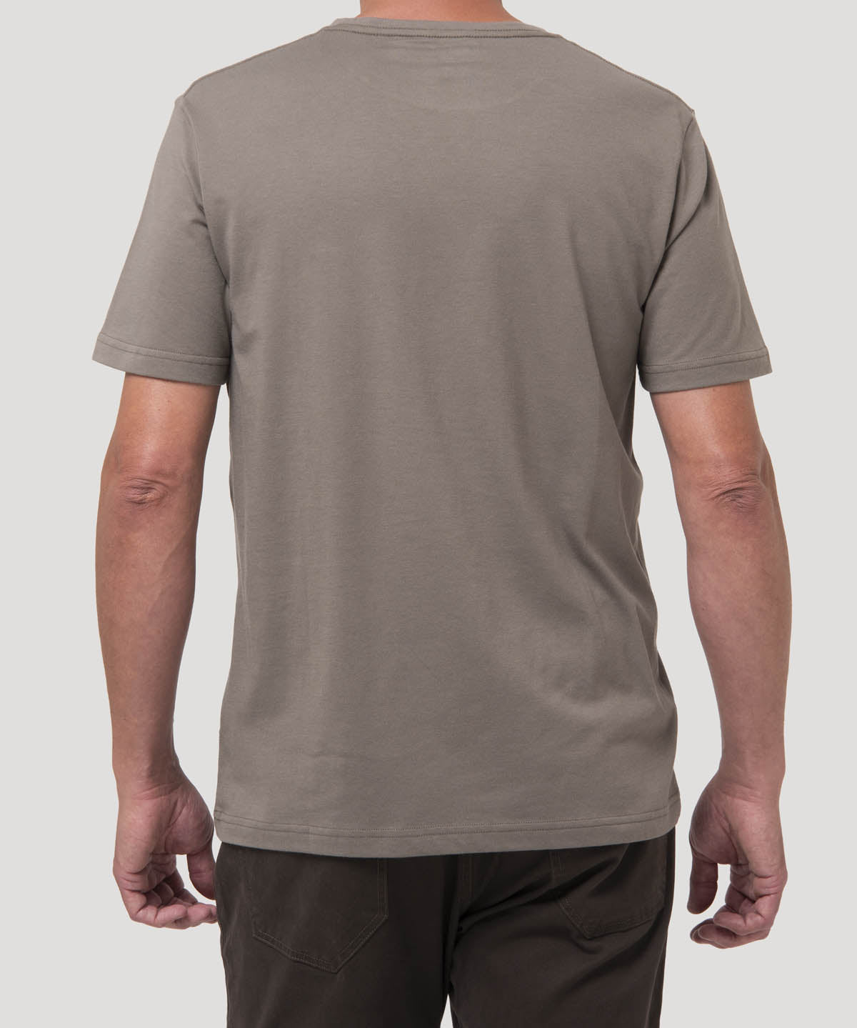 Polera Algodón Reciclado Hombre Essential Azul Rockford