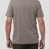 Polera Algodón Reciclado Hombre Essential Azul Rockford