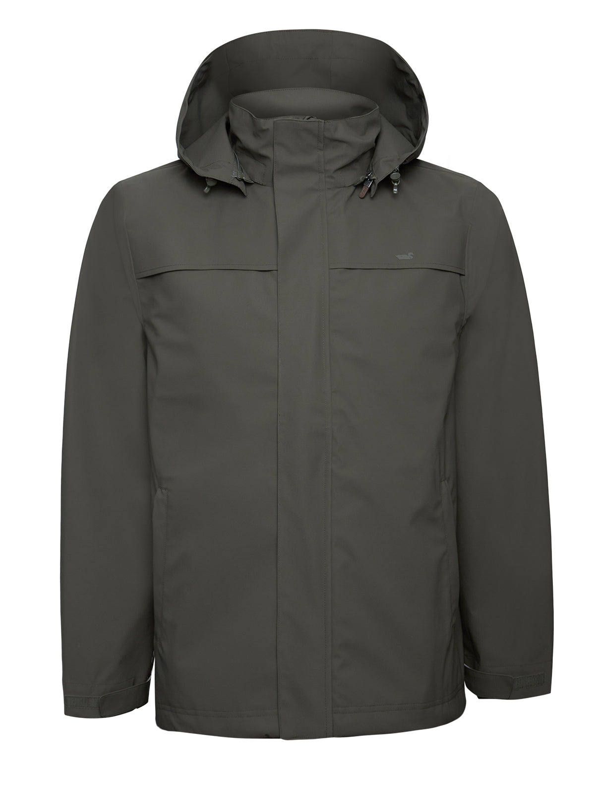 Impermeable Poliéster Reciclado Hombre Rain Verde Rockford