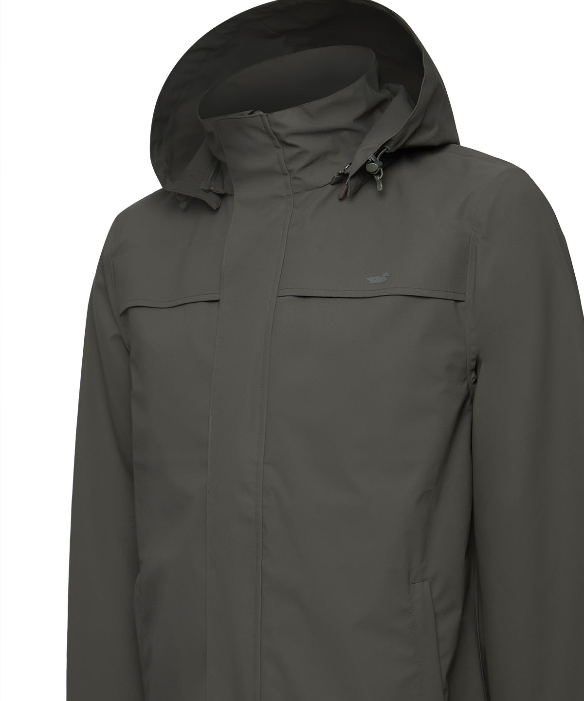 Impermeable Poliéster Reciclado Hombre Rain Verde Rockford