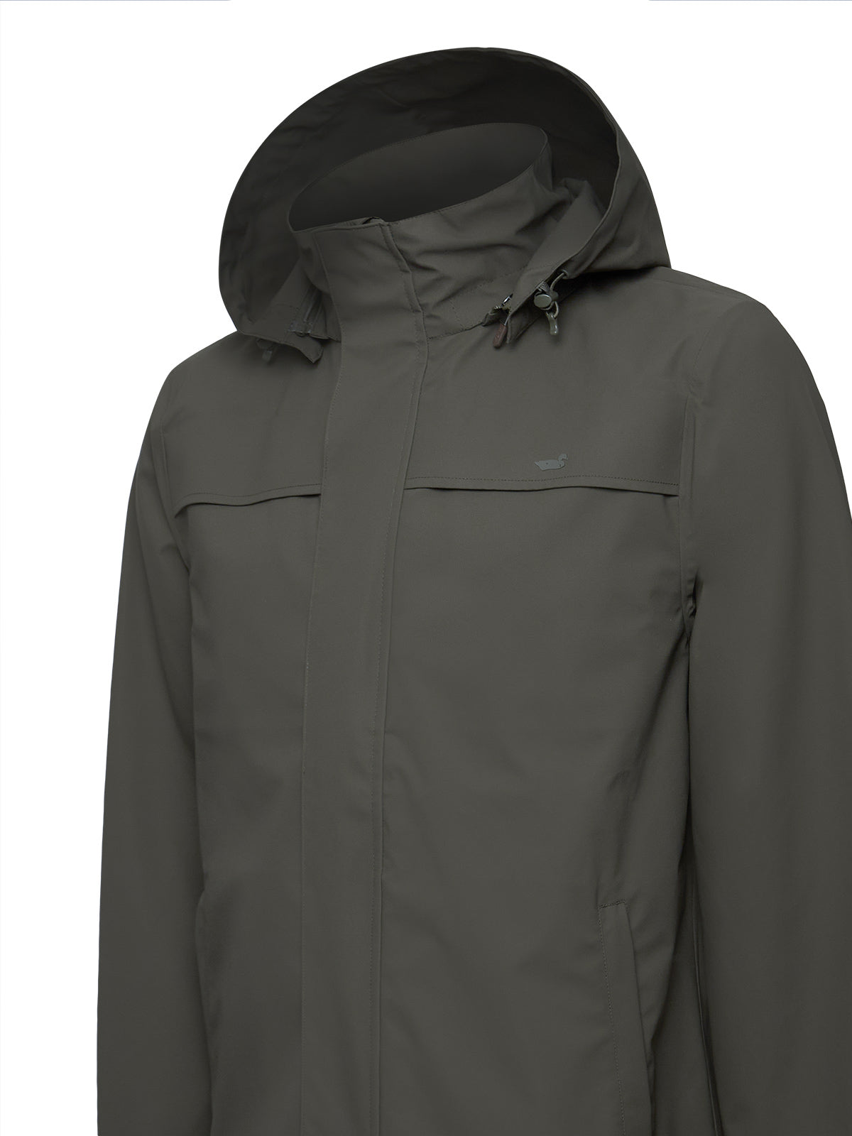Impermeable Poliéster Reciclado Hombre Rain Verde Rockford