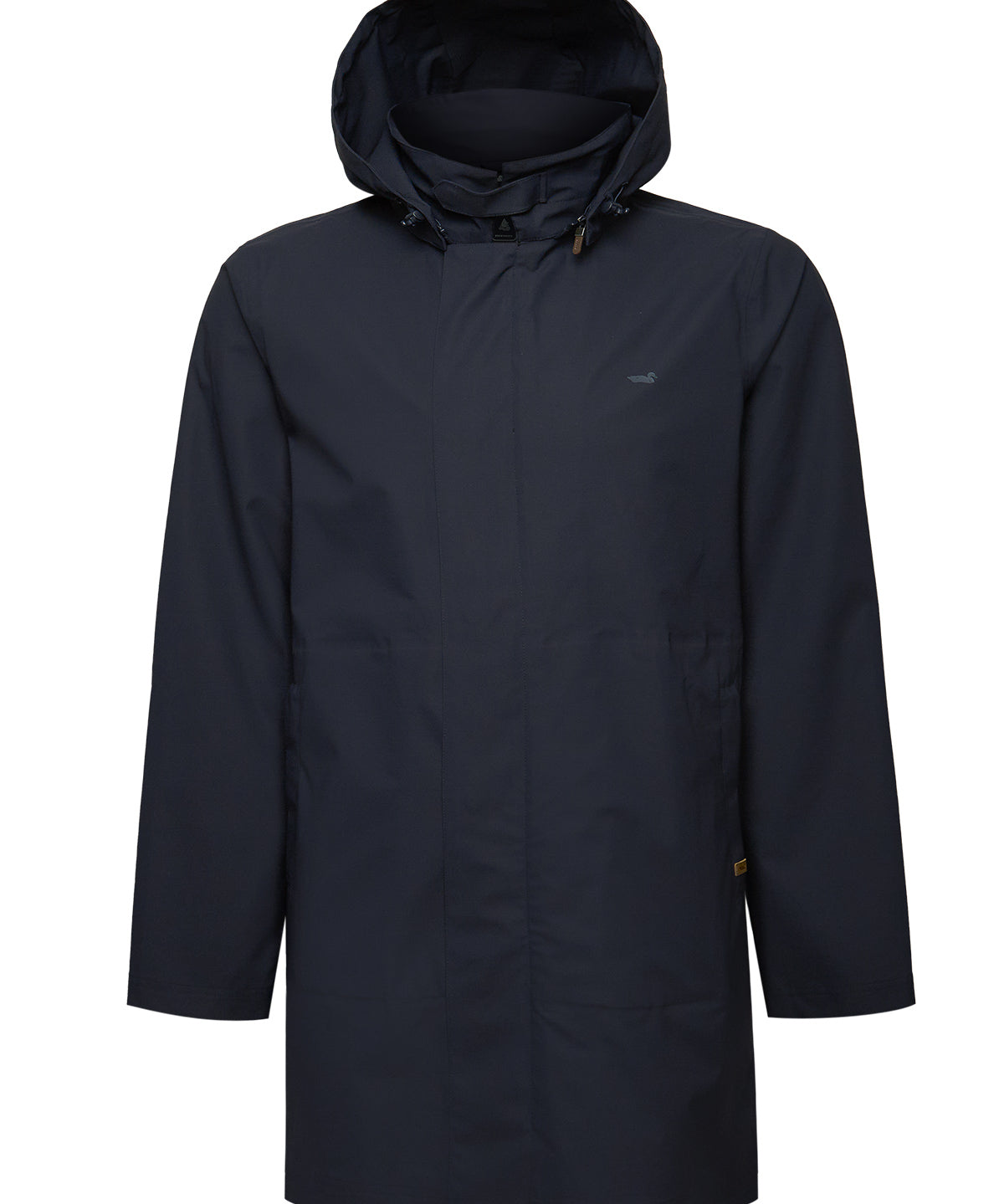 Impermeable Poliéster Reciclado Hombre Raincoat Azul Rockford