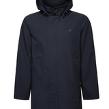 Impermeable Poliéster Reciclado Hombre Raincoat Azul Rockford