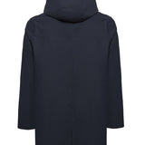 Impermeable Poliéster Reciclado Hombre Raincoat Azul Rockford