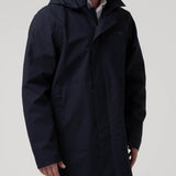 Impermeable Poliéster Reciclado Hombre Raincoat Azul Rockford