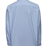 Camisa Algodón Hombre Rove Azul Rayas Rockford