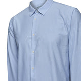 Camisa Algodón Hombre Rove Azul Rayas Rockford