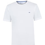 Polera Algodón Orgánico Hombre Basic Blanco Rockford