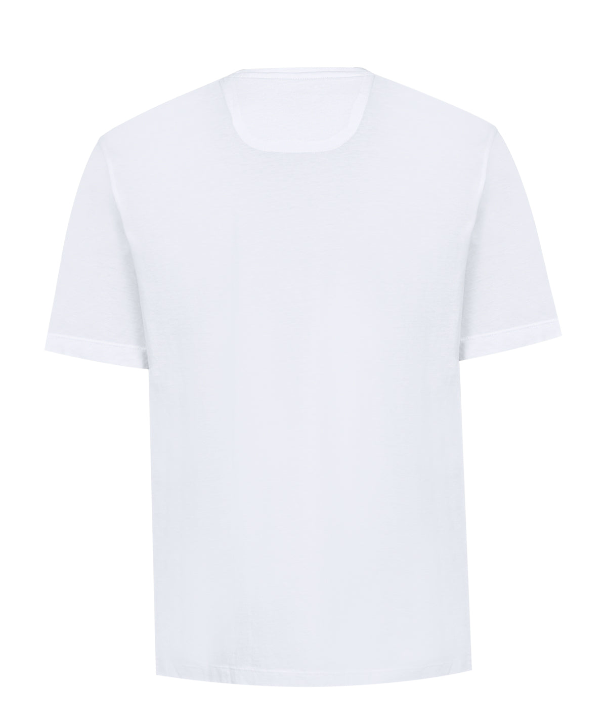 Polera Algodón Orgánico Hombre Basic Blanco Rockford