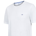Polera Algodón Orgánico Hombre Basic Blanco Rockford