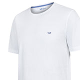 Polera Algodón Orgánico Hombre Basic Blanco Rockford