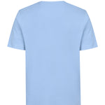 Polera Algodón Orgánico Hombre Basic Celeste Rockford