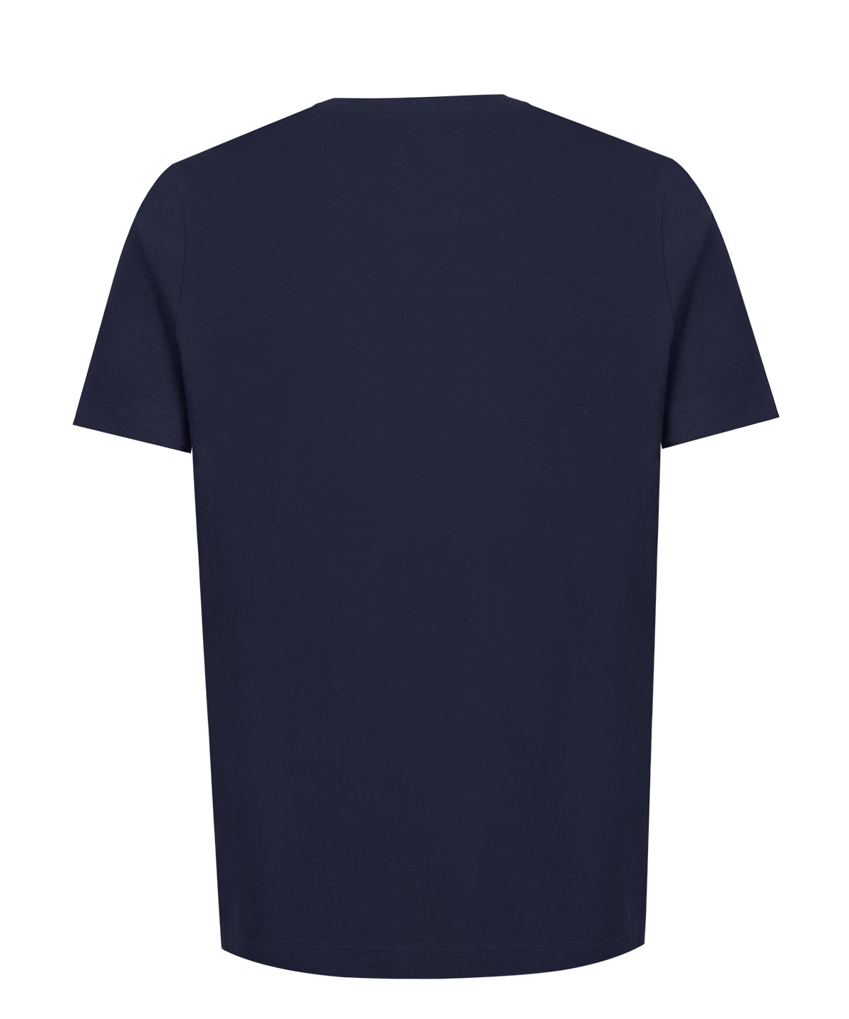 Polera Algodón Orgánico Hombre Basic Azul Rockford