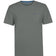 Polera Algodón Orgánico Hombre Basicpoc Gris Rockford