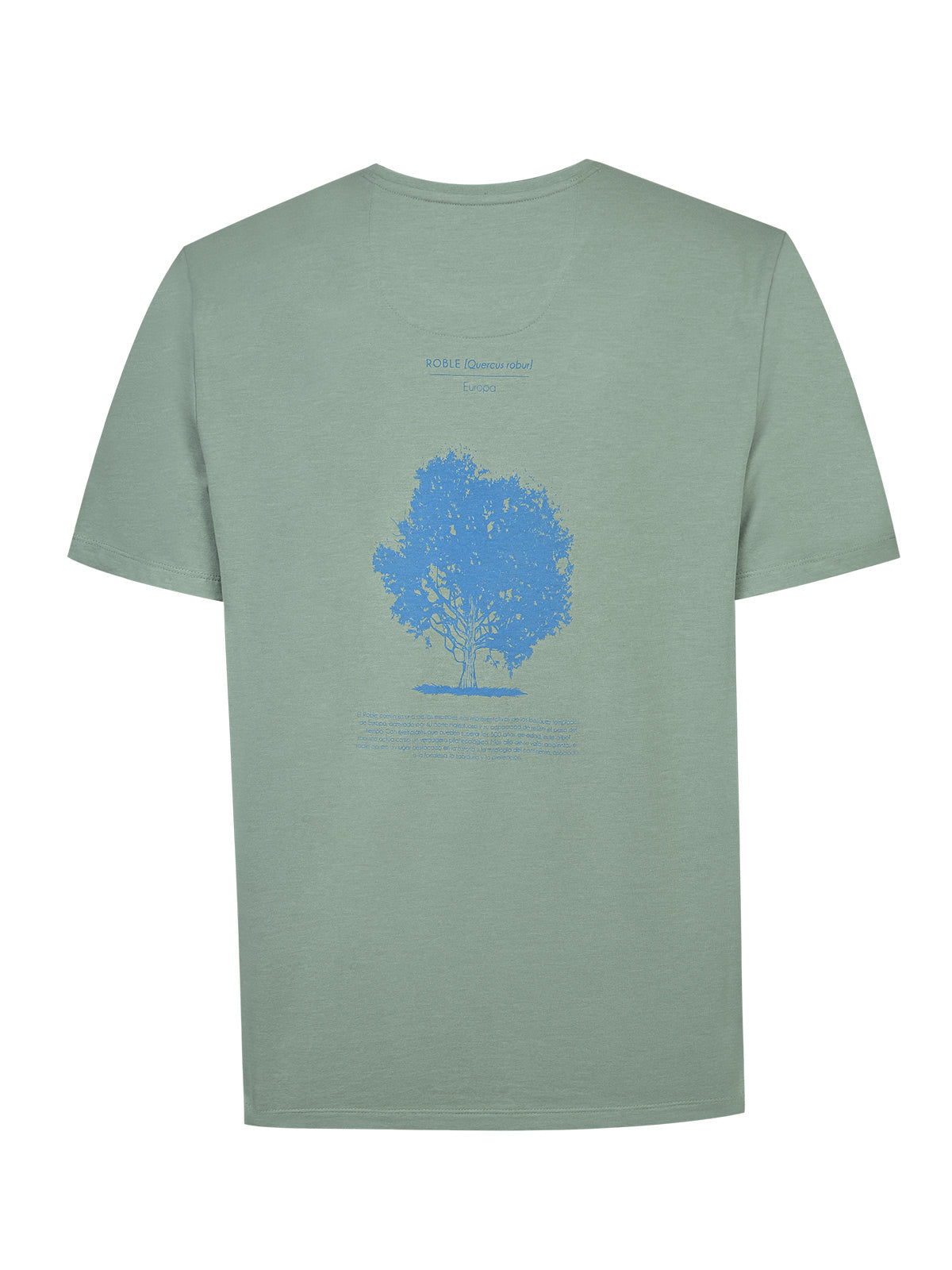 Polera Algodón Hombre Onetree Verde Rockford