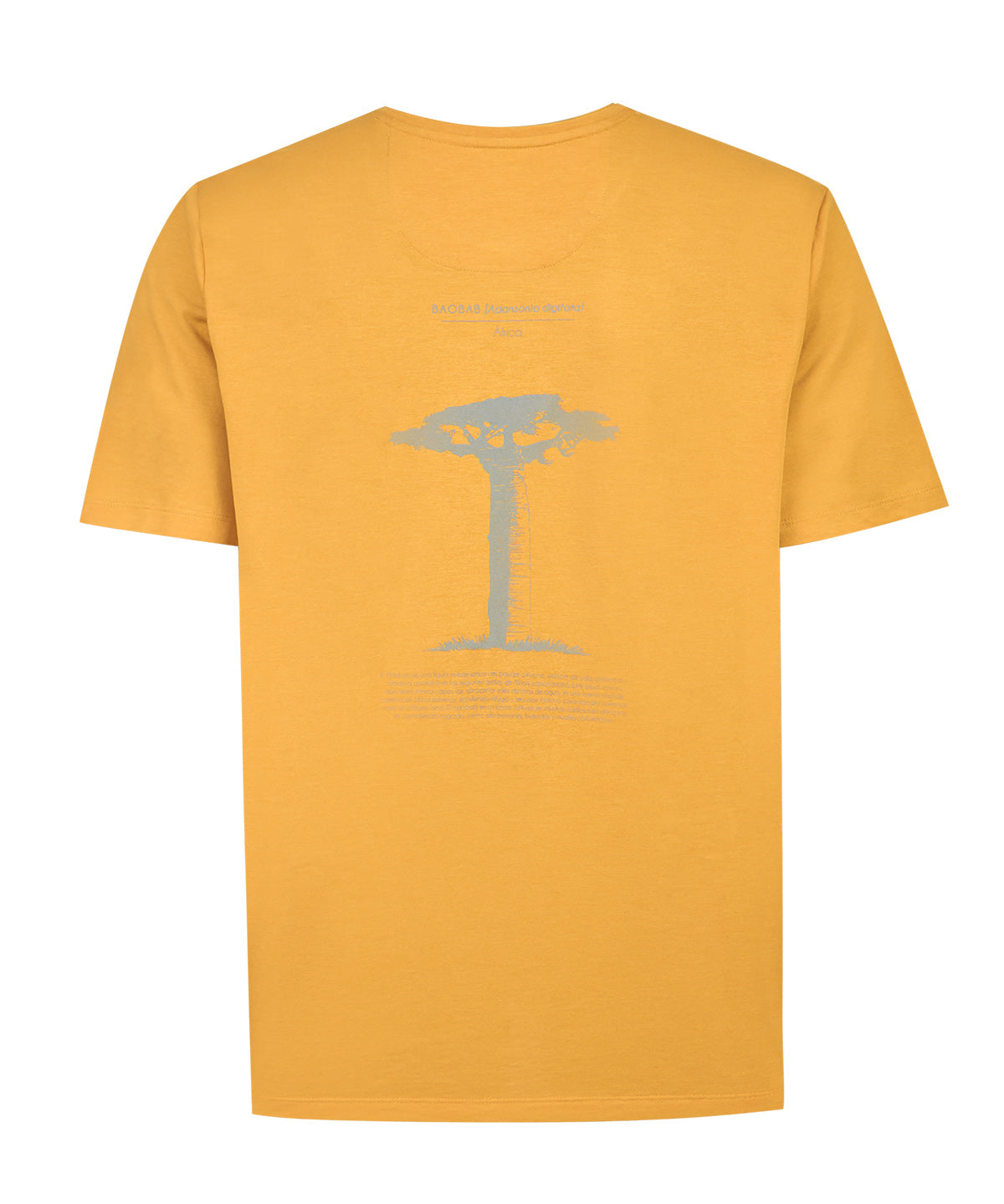 Polera Algodón Reciclado Hombre Onetree Azul Rockford