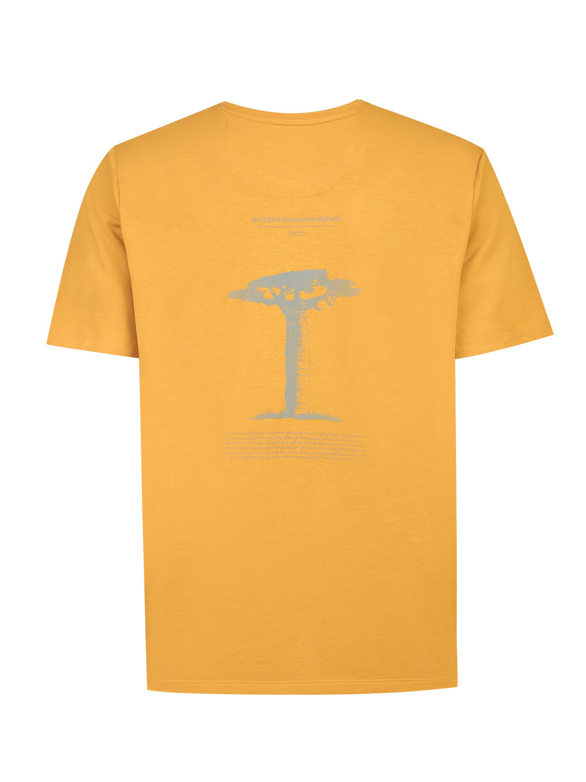 Polera Algodón Reciclado Hombre Onetree Azul Rockford