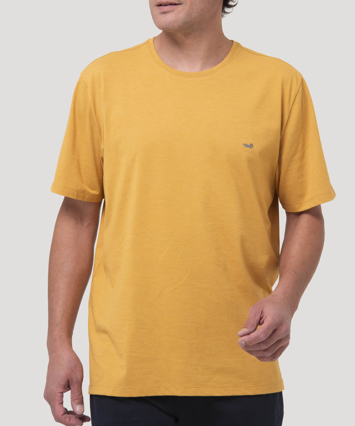 Polera Algodón Reciclado Hombre Onetree Azul Rockford