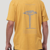 Polera Algodón Reciclado Hombre Onetree Azul Rockford