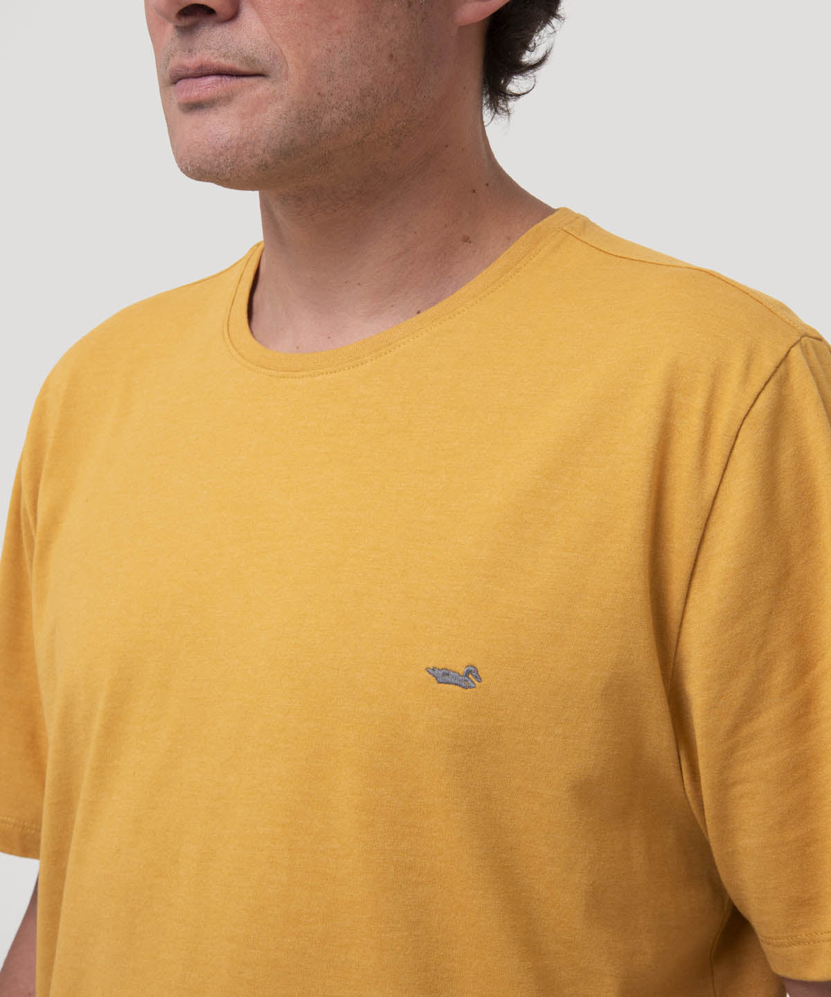 Polera Algodón Reciclado Hombre Onetree Azul Rockford