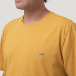 Polera Algodón Reciclado Hombre Onetree Azul Rockford