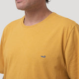 Polera Algodón Reciclado Hombre Onetree Azul Rockford