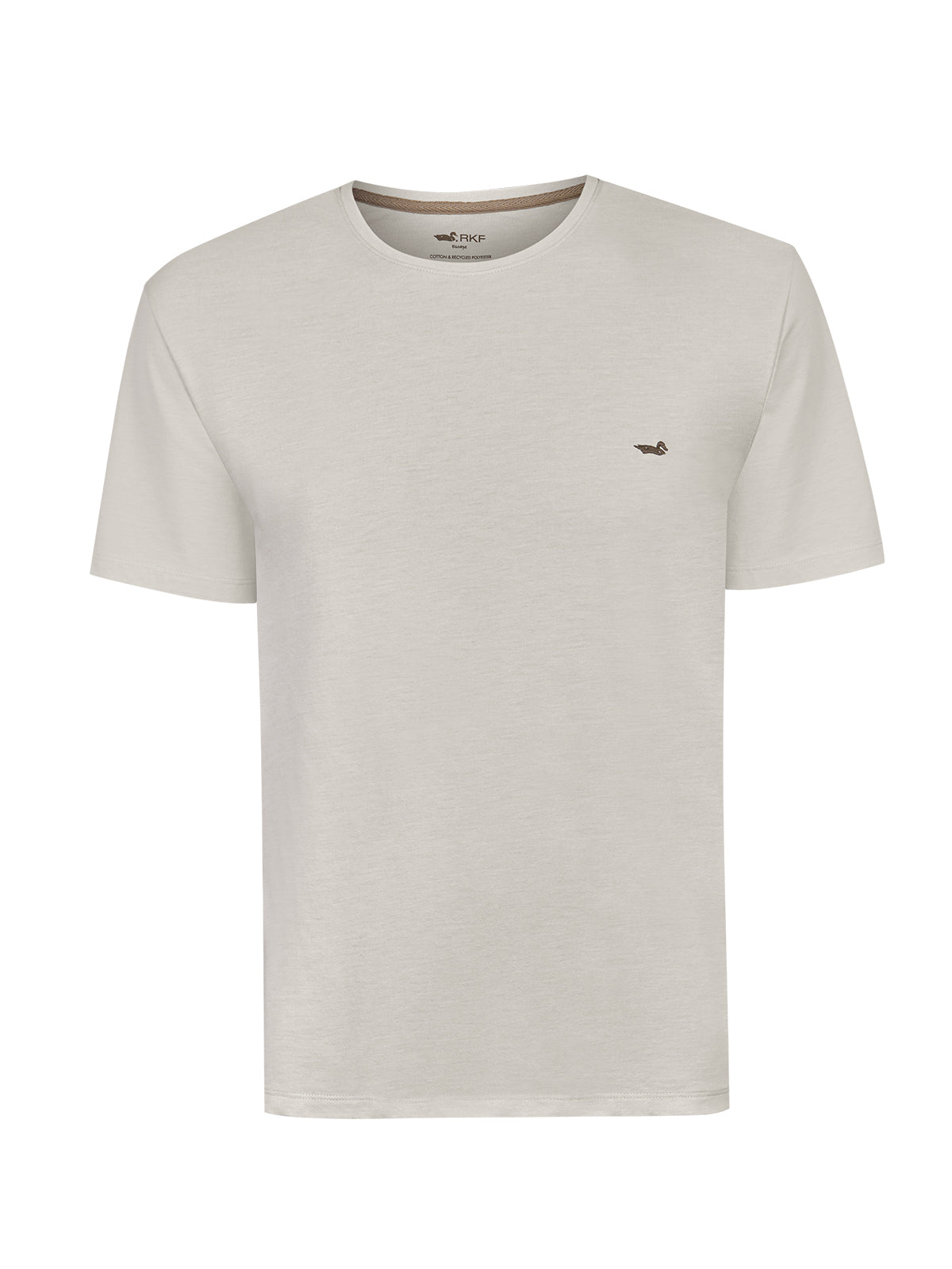 Polera Algodón Reciclado Hombre Onetree Azul Rockford