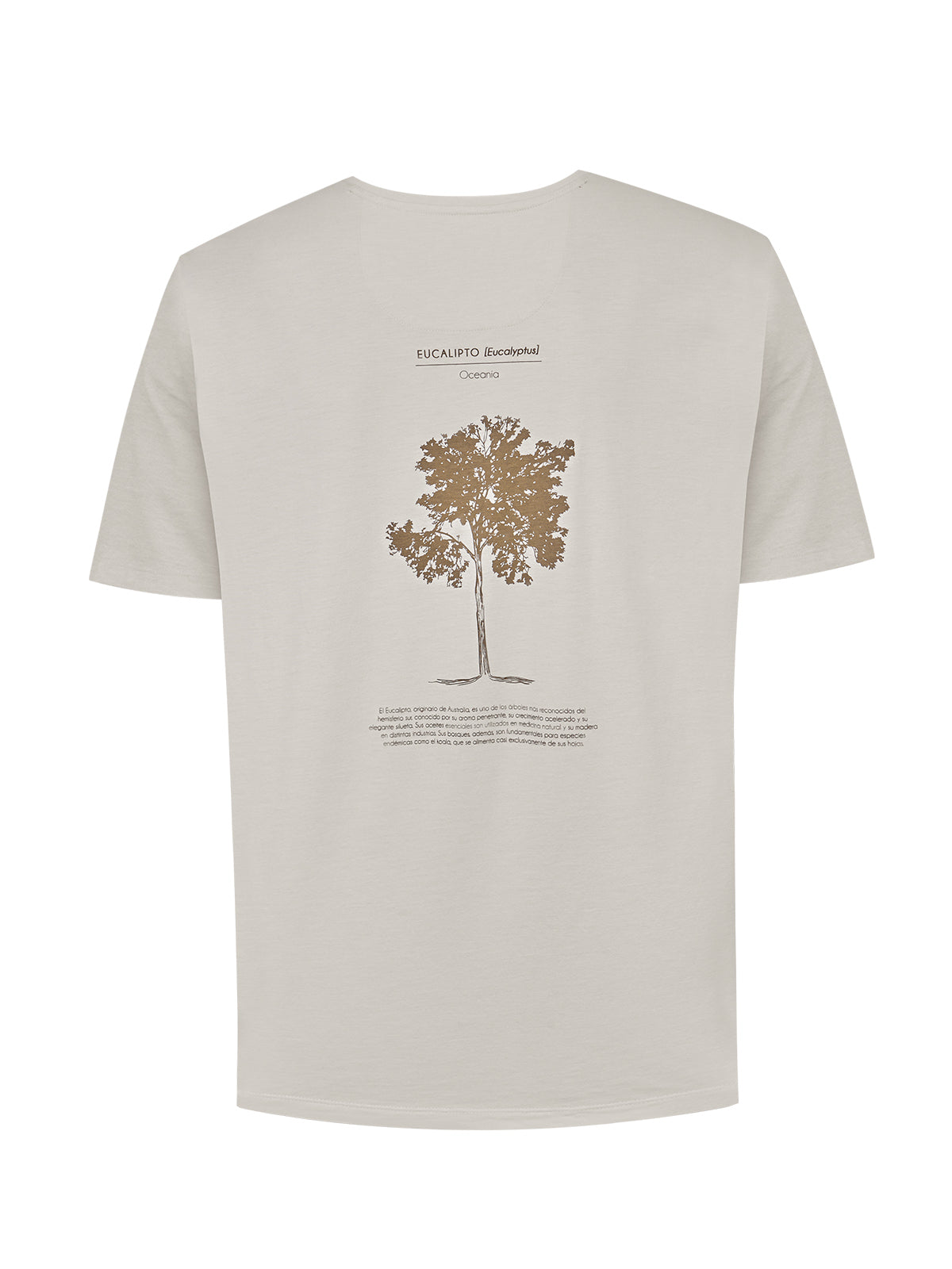 Polera Algodón Reciclado Hombre Onetree Azul Rockford