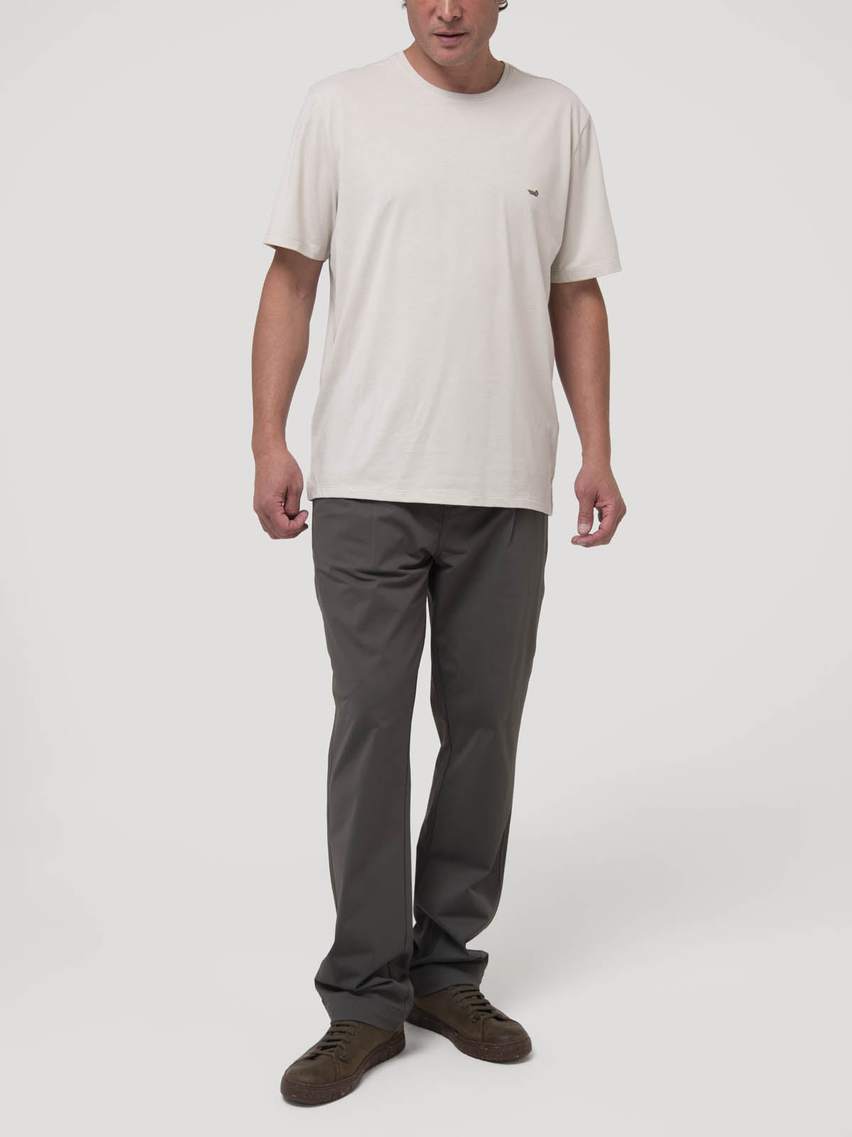 Polera Algodón Reciclado Hombre Onetree Azul Rockford