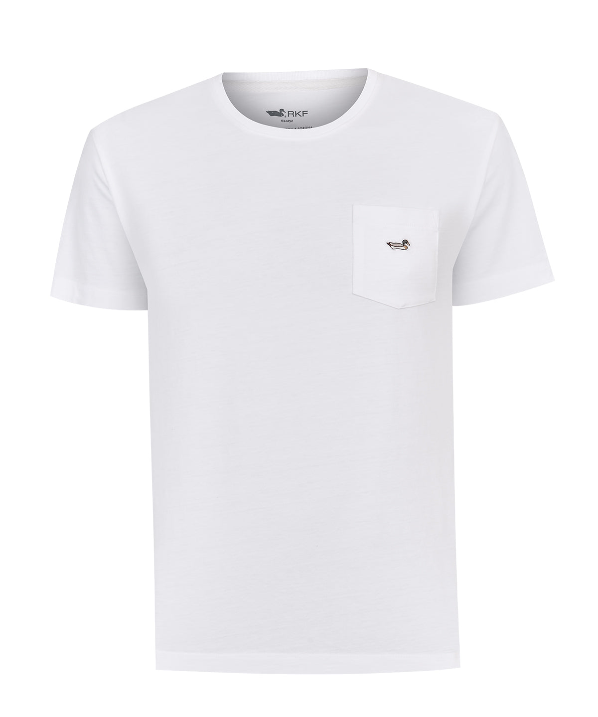 Polera Algodón Orgánico Hombre Drake Azul Rockford