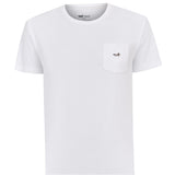 Polera Algodón Orgánico Hombre Drake Azul Rockford