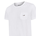Polera Algodón Orgánico Hombre Drake Azul Rockford