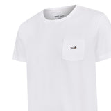 Polera Algodón Orgánico Hombre Drake Azul Rockford