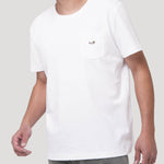 Polera Algodón Orgánico Hombre Drake Azul Rockford