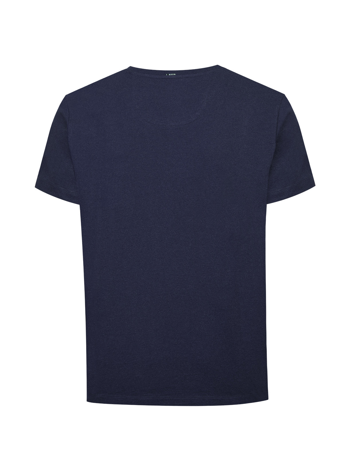 Polera Algodón Orgánico Hombre Drake Azul Rockford