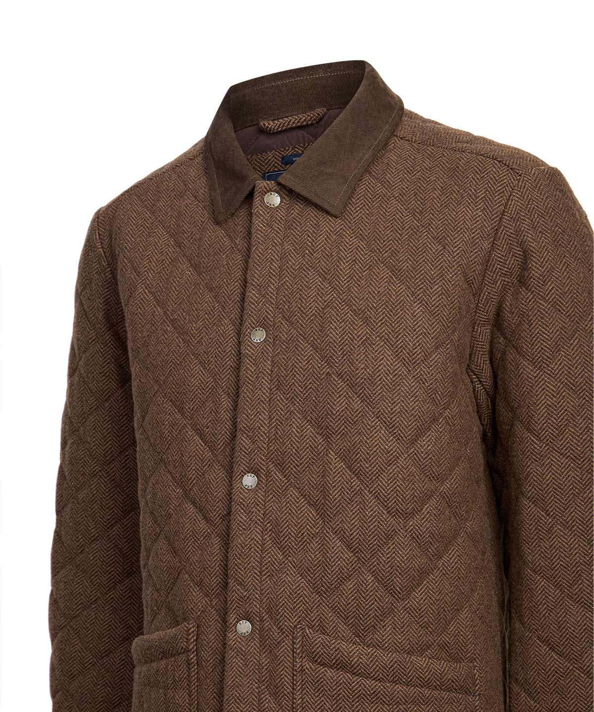 Chaqueta Lana Hombre Claslewis Azul Rockford