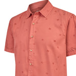 Camisa Tencel Hombre Tencelprint Rojo Rockford
