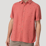Camisa Tencel Hombre Tencelprint Rojo Rockford