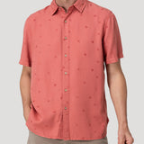 Camisa Tencel Hombre Tencelprint Rojo Rockford