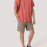 Camisa Tencel Hombre Tencelprint Rojo Rockford