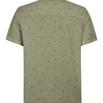 Camisa Tencel Hombre Tencelprint Verde Rockford
