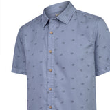 Camisa Tencel Hombre Tencelprint Azul Rockford